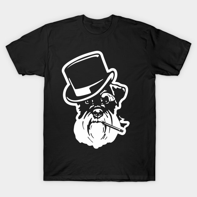 Schnauzer Wise Guy T-Shirt by Tuff Breeds